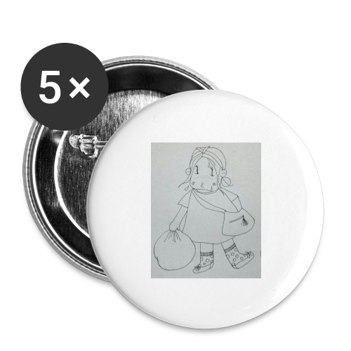 Taking out the trash - Buttons large 2.2'' (5-pack)