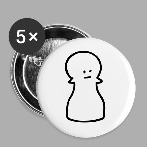 Pawn - Buttons large 2.2'' (5-pack)