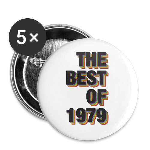 The Best Of 1979 - Buttons large 2.2'' (5-pack)