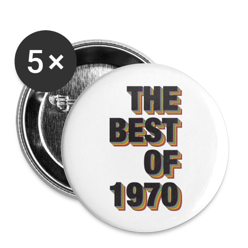 The Best Of 1970 - Buttons large 2.2'' (5-pack)