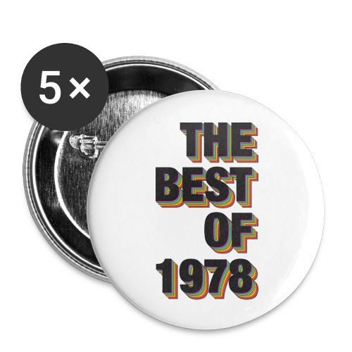 The Best Of 1978 - Buttons large 2.2'' (5-pack)