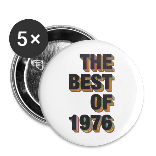 The Best Of 1976 - Buttons large 2.2'' (5-pack)