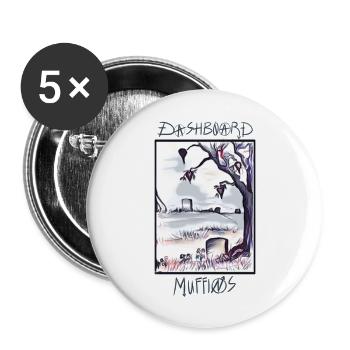 The Dream - Buttons large 2.2'' (5-pack) - white