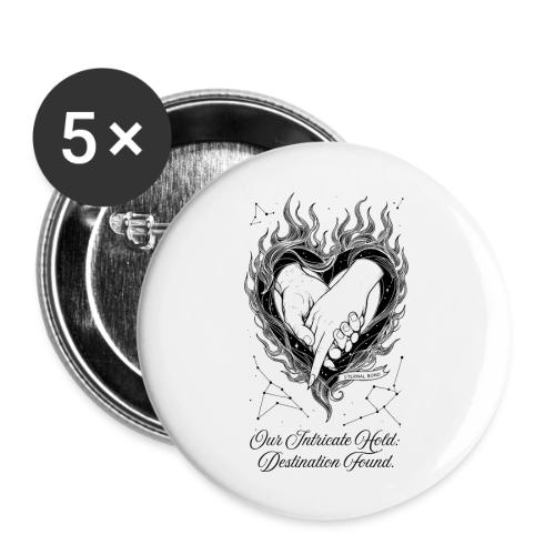 Intricate Hold T-Shirt, Mug, & Leggings - Buttons large 2.2'' (5-pack)