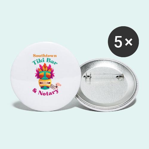 Southtown Tiki Bar and Notary - Buttons large 2.2'' (5-pack)
