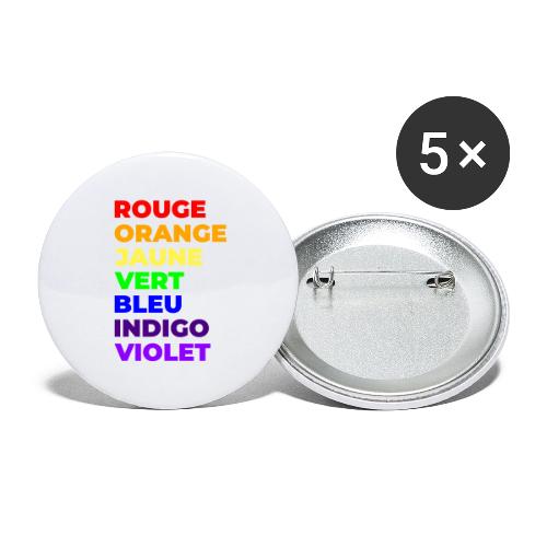 True Colors - Buttons large 2.2'' (5-pack)