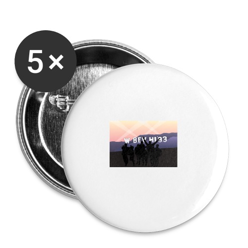 Class of 93' Shirt - Buttons large 2.2'' (5-pack)