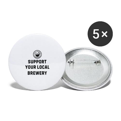 Support Your Local Brewery - Buttons large 2.2'' (5-pack)