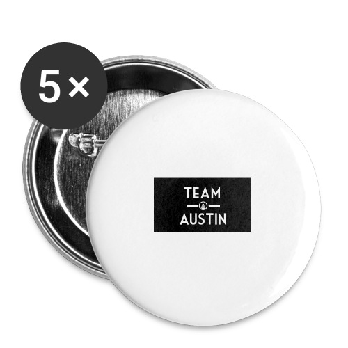 Team Austin Youtube Fan Base - Buttons large 2.2'' (5-pack)