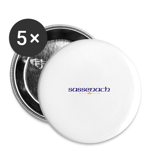 Sassenach Logo - Buttons large 2.2'' (5-pack)