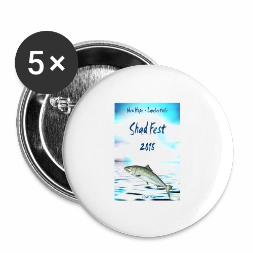 Shad Fest #1 - Buttons large 2.2'' (5-pack)