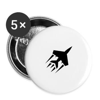 Please provide design - Buttons large 2.2'' (5-pack) - white
