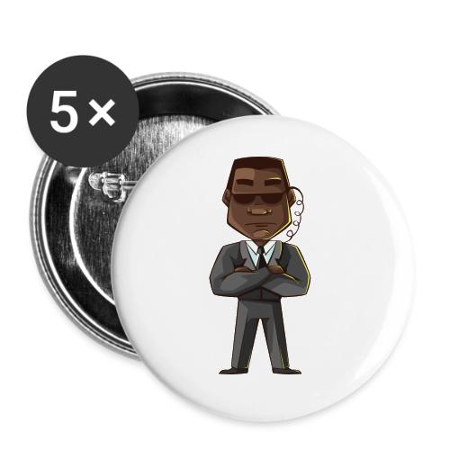 Bo the Bodyguard - Buttons large 2.2'' (5-pack)