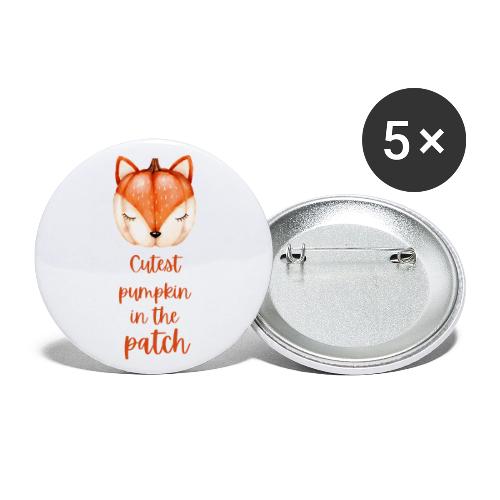 Cutest pumpkin in the patch - Buttons large 2.2'' (5-pack)