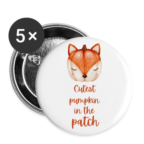 Cutest pumpkin in the patch - Buttons large 2.2'' (5-pack)