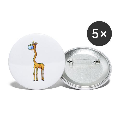 Cyclops giraffe - Buttons large 2.2'' (5-pack)