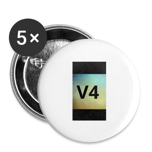 vintage v4 - Buttons large 2.2'' (5-pack)