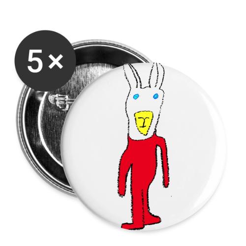 A llama in pajama - Buttons large 2.2'' (5-pack)
