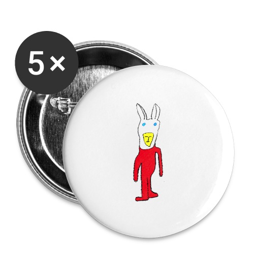 A llama in pajama - Buttons large 2.2'' (5-pack)