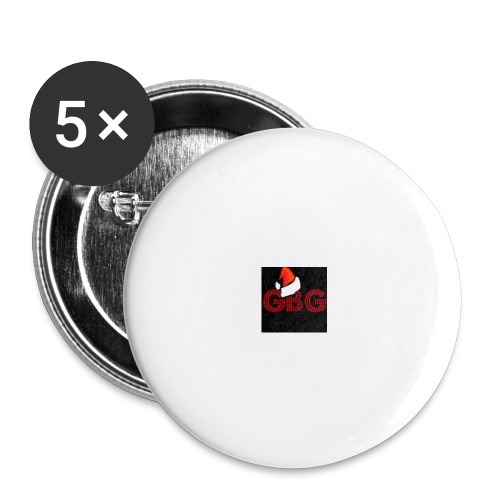Chrismas Logo - Buttons large 2.2'' (5-pack)