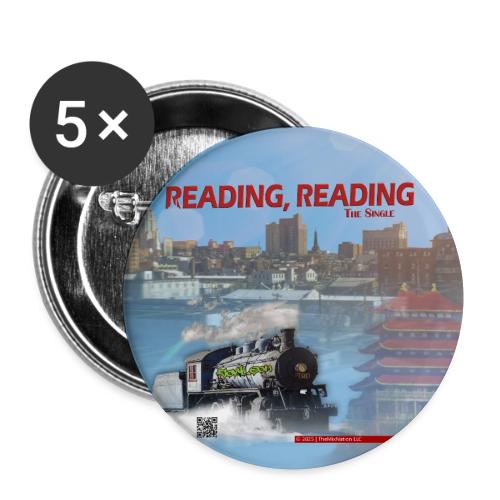Reading Reading Button RGB - Buttons large 2.2'' (5-pack)