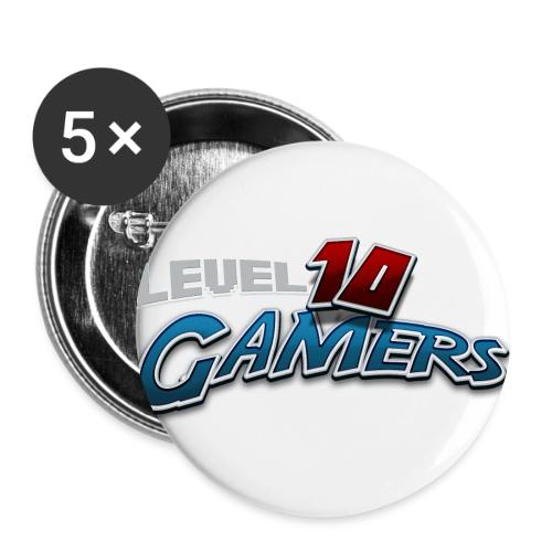 Level10Gamers Logo - Buttons large 2.2'' (5-pack)