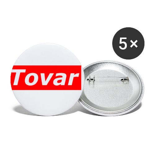 Tovar Brand - Buttons large 2.2'' (5-pack)