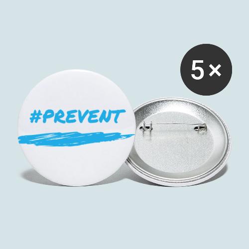 Prevent - Buttons large 2.2'' (5-pack)