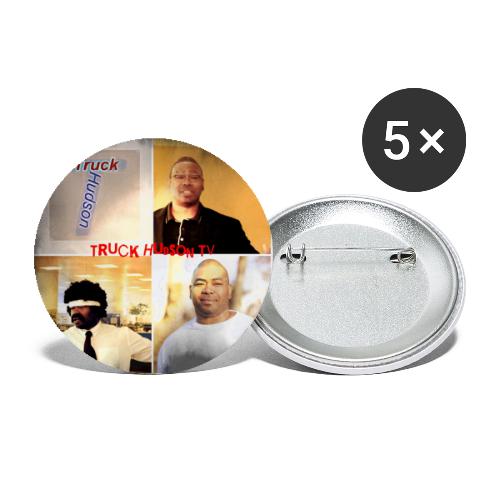 Truck Hudson TV - Buttons large 2.2'' (5-pack)