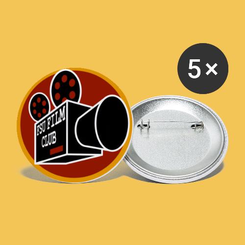 The Film Club at FSU Logo - Buttons large 2.2'' (5-pack)