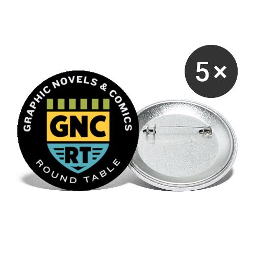 Graphic Novels & Comics Round Table - Buttons large 2.2'' (5-pack)