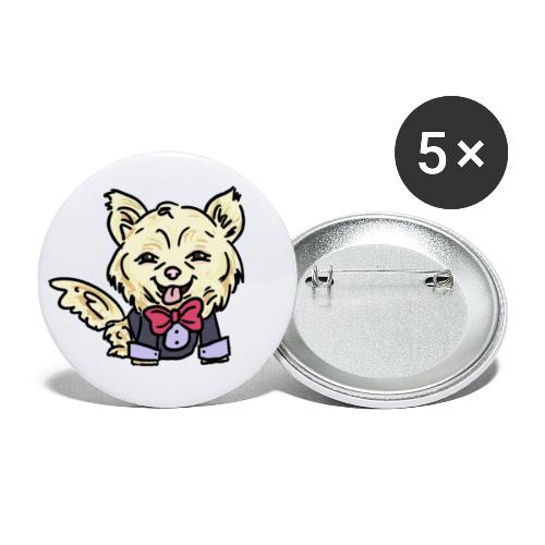 Gizmo the Chihuahua Tux - Buttons large 2.2'' (5-pack)