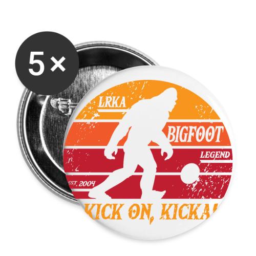 Kick on Kicka Bigfoot - Buttons large 2.2'' (5-pack)