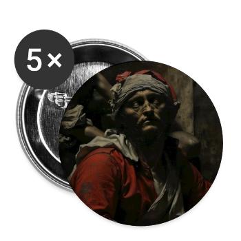 The Depths of Redemption - Buttons large 2.2'' (5-pack) - white
