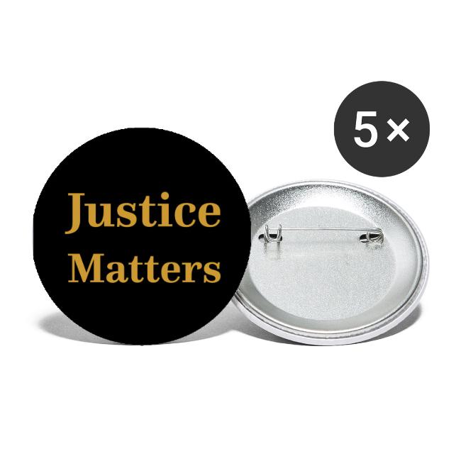 Justice Matters Button