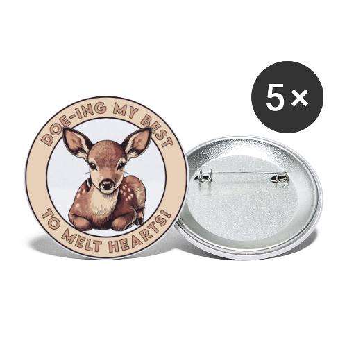 Doe-ing My Best - Buttons large 2.2'' (5-pack)