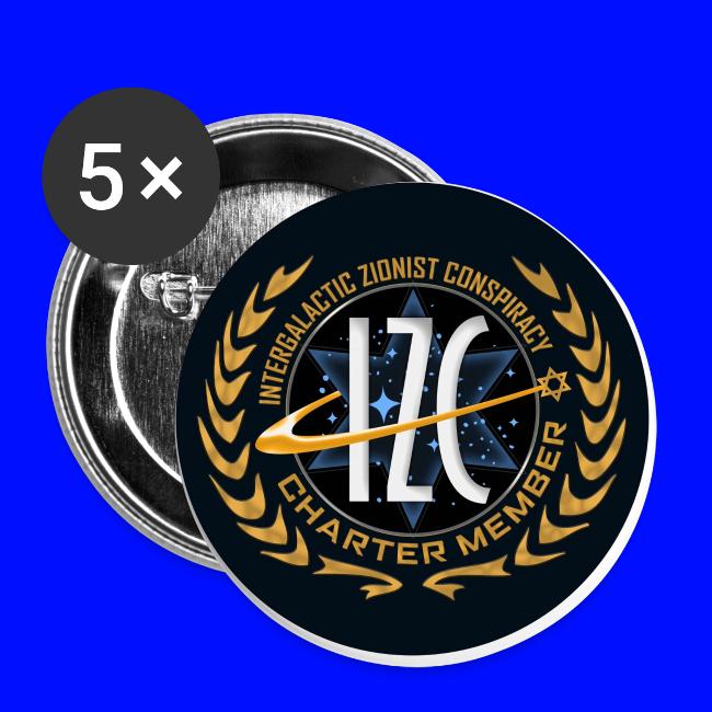 Intergalactic Zionist Conspiracy Button