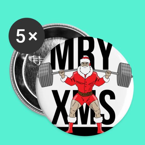 Santa lifts - Buttons large 2.2'' (5-pack)