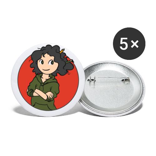 Colorbyemi Logo - Buttons large 2.2'' (5-pack)