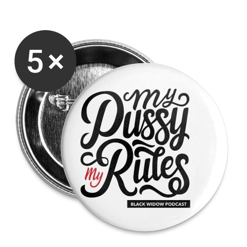 My Rules - Buttons large 2.2'' (5-pack)