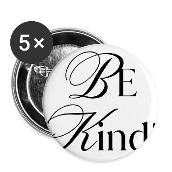 Awaiting design upload - Buttons large 2.2'' (5-pack) - white