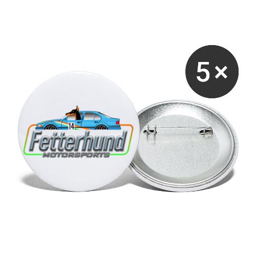 Fetterhund Motorsports - Buttons large 2.2'' (5-pack)