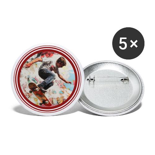 Skateboarding is Life - Buttons large 2.2'' (5-pack)