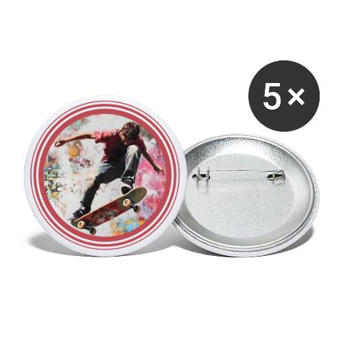 Skateboarding Soul - Buttons large 2.2'' (5-pack)