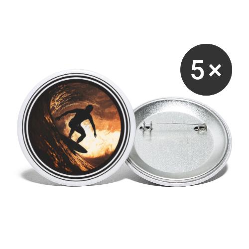 Surfing Spirit - Buttons large 2.2'' (5-pack)