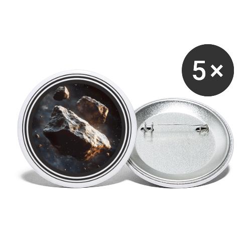 Asteroids Frontier - Buttons large 2.2'' (5-pack)