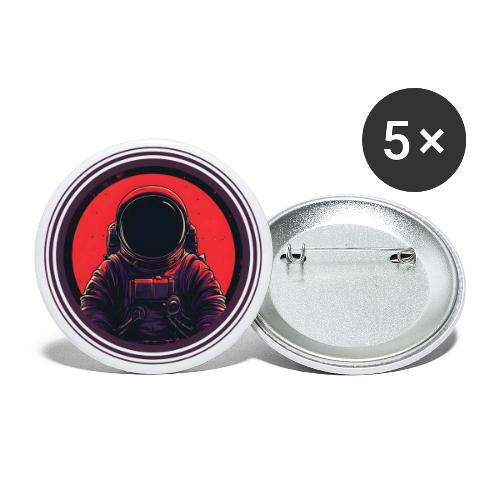 Astronaut: The universe is calling! - Buttons large 2.2'' (5-pack)