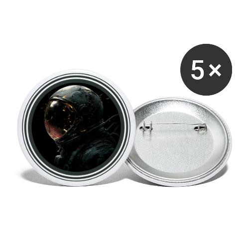 Astronaut: Reach for the stars - Buttons large 2.2'' (5-pack)