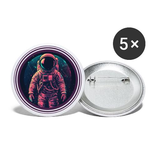 Astronaut: Explore the unknown - Buttons large 2.2'' (5-pack)