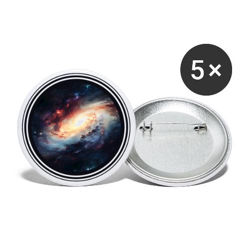 Galaxy Mirage - Buttons large 2.2'' (5-pack)